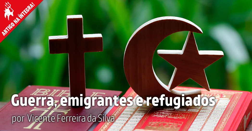 Imagem do artigo. Guerra, emigrantes e refugiados