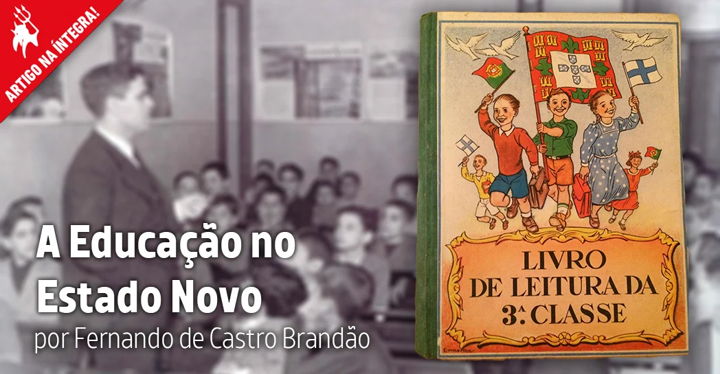 Imagem do artigo. A Educação no Estado Novo