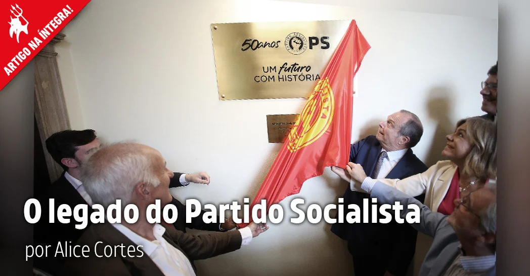 Imagem do artigo. O legado do partido socialista