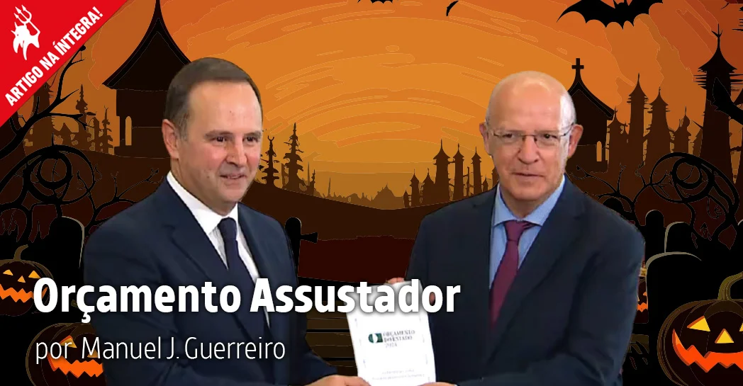 Imagem do artigo. Orçamento Assustador