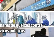 Milhares de queixas contra serviços públicos Imagem do artigo. "Milhares de queixas contra serviços públicos "