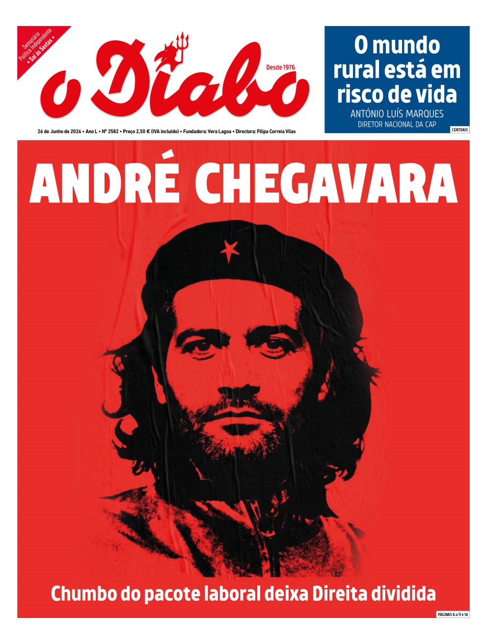 Capa o Diabo 26 Junho 2026